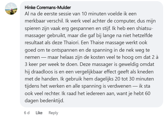 Customer review